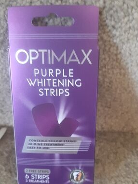 Optimax Purple Whitening Strips (NOT ADDIDAS)
